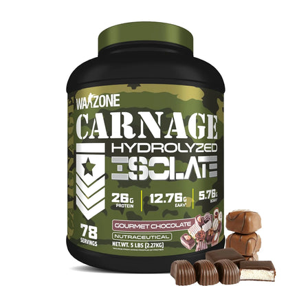 warzone_carnage_hydrolyzed_whey_protein_isolate_5Lbs 2.27kg
