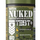 Warzone Nuked Testosterone Booster container with green and black design