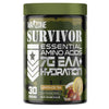 War Zone Survivor essential amino acids supplement container on a white background