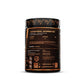 Supplement container with nutritional information on a white background