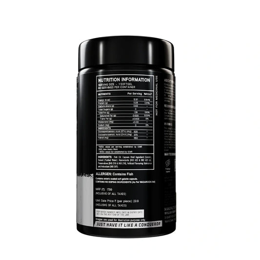 william bonac fishoil nutritional facts