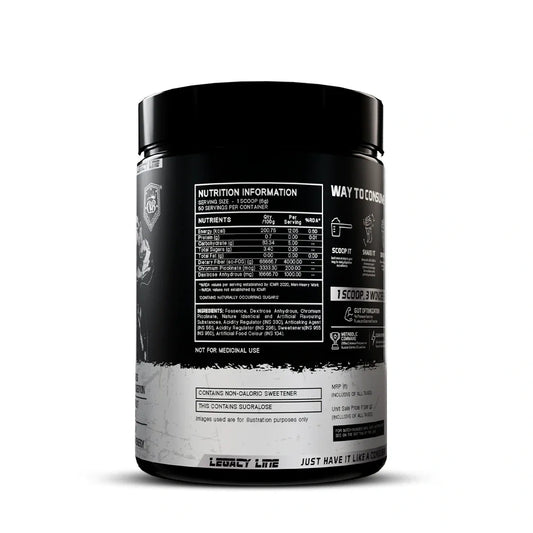 williambonac legacy  50 servings with nutritional information